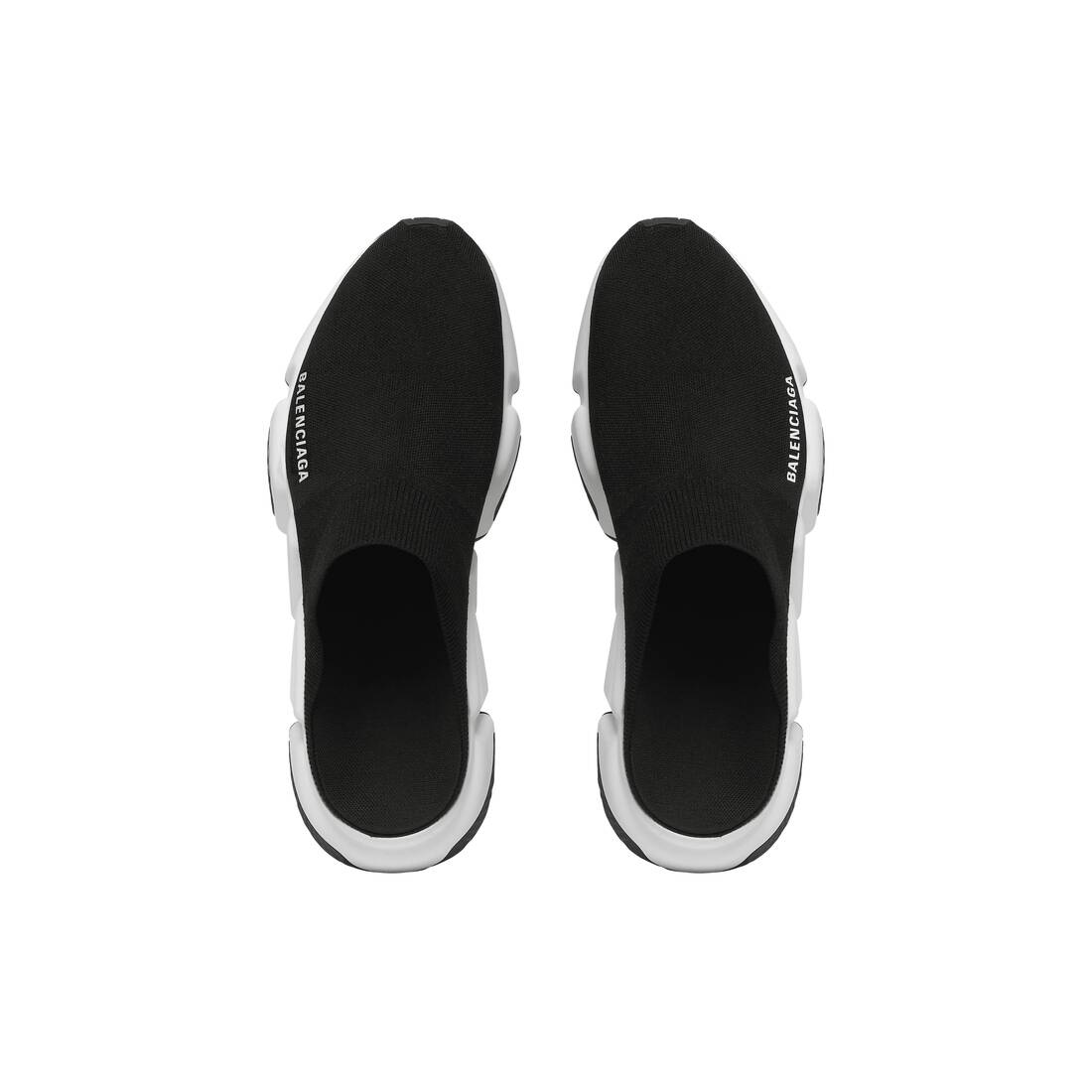 Men’s Speed Recycled Knit Mule  in Black - Image 4